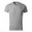 Heavy V-neck tričko unisex bílá S ADR-1110013