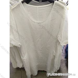 Šaty letní krátký rukáv dámské (XL/2XL ONE SIZE) ITALSKá MODA IM721SELLY