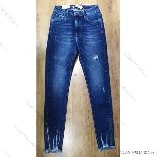 Rifle jeans dlouhé dámské (26-32) M.SARA MSR21S-5095-K