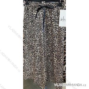 Sukně letní dlouhá dámská leopard (S/M ONE SIZE) ITALSKá MODA IMM211055