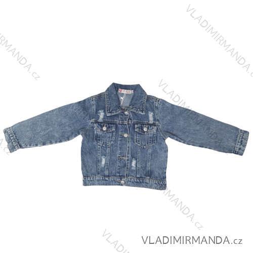 Riflová bunda dívčí - JEANS FASHION - IVD210N-82