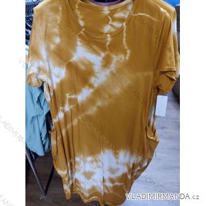 Šaty letní krátký rukáv dámské (XL/2XL ONE SIZE) ITALSKÁ MÓDA IMN21003