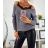 Women's thin long sleeve knitted sweater (L / XL ONE SIZE) ITALIAN FASHION IMD211018