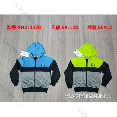 Zip hoodie teenagers boys (98-128) ACTIVE SPORT ACT21XHZ-0378