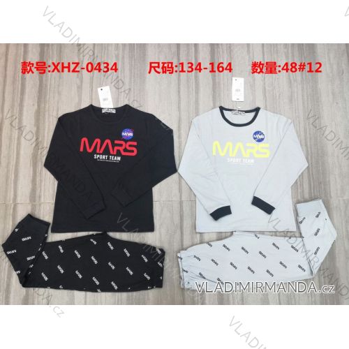 Pajamas long sleeve teen boys (134-164) ACTIVE SPORT ACT21XHZ-0434