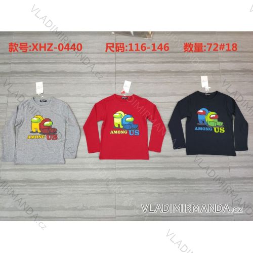 T-shirt long sleeve youth boys (116-146) ACTIVE SPORT ACT21XHZ-0440