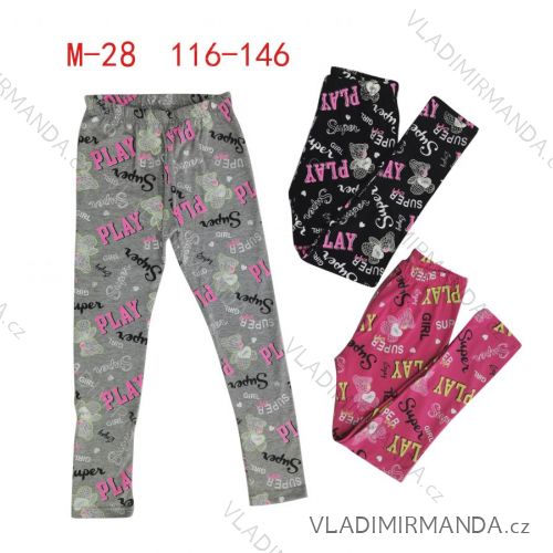 Leggings weak children's girls (116-146) SEZON SEZ21M-28