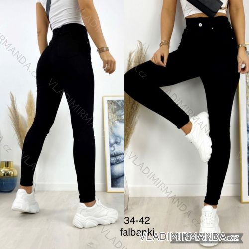 Rifle jeans dlouhé dámské (34-42) JEANS JAW216562