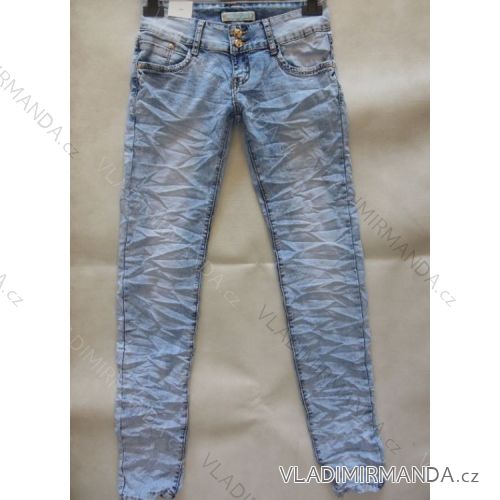 Rifle jeans dámské (34-44) SMILING JEANS L052