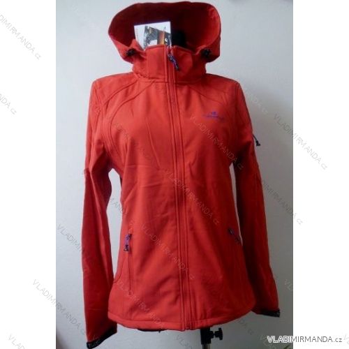 Bunda softshell jarní dámská nadrozměrná flaušová podšívka  (xl-4xl) TURNHOUT 56396