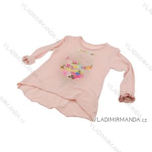 T-shirt long sleeve teenager girls cotton (4-14 years old) ITALIAN MOTHER 2-I371
