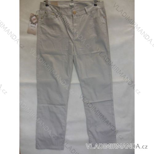 Ladies Overweight Canvas Pants (42-52) SMILING JEANS N439
