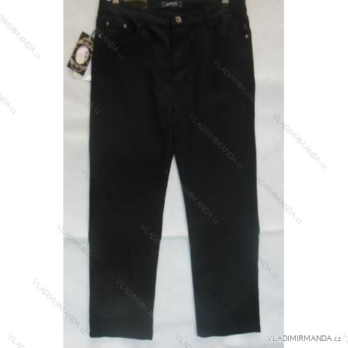 Ladies Overweight Canvas Pants (40-52) SMILING JEANS N448
