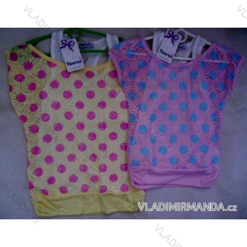 T-shirt short sleeve for children and adolescent girls (4-12 years) TAURUS G-08
