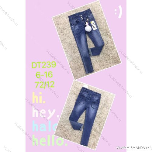 Rifle jeans dětské dorost dívčí (6-16 let) SAD SAD21DT239