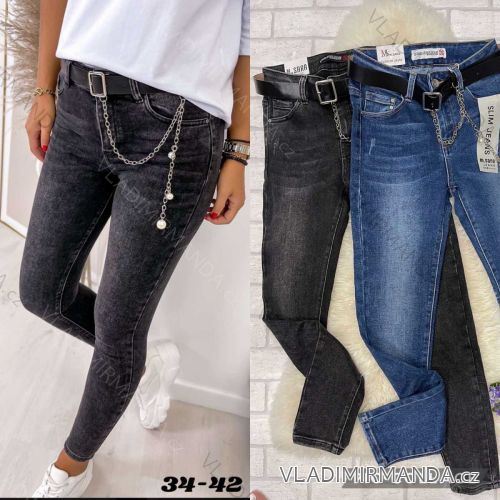 Rifle jeans dlouhé dámské (34-42) JEANS JAW216817