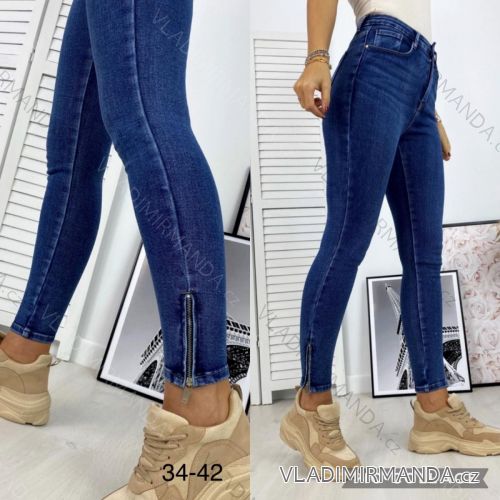 Rifle jeans dlouhé dámské (34-42) JEANS JAW216782