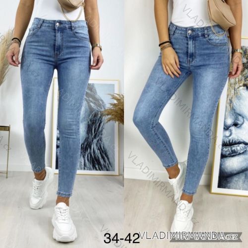 Rifle jeans dlouhé dámské (34-42) JEANS JAW216783