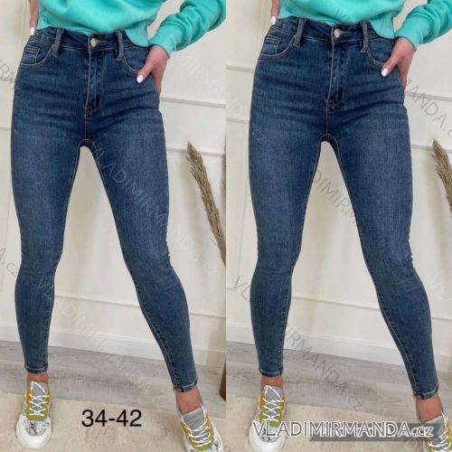 Rifle jeans dlouhé dámské (34-42) JEANS JAW216785