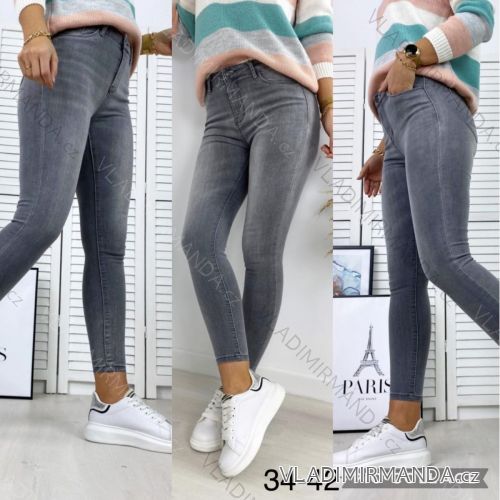 Rifle jeans dlouhé dámské (34-42) JEANS JAW216786