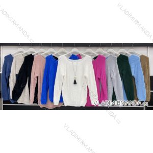 Women's Long Sleeve Sweater (S / M ONE SIZE) ITALIAN FASHION IMWD216649