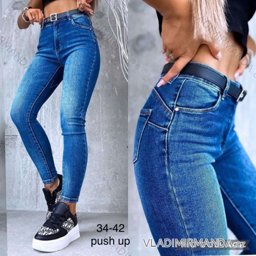 Rifle jeans dlouhé dámské (34-42) JEANS JAW216859