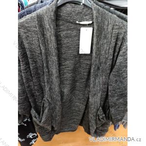 Cardigan bavlněný dlouhý rukáv dámský (S/M ONE SIZE) ITALSKÁ MÓDA MA821116