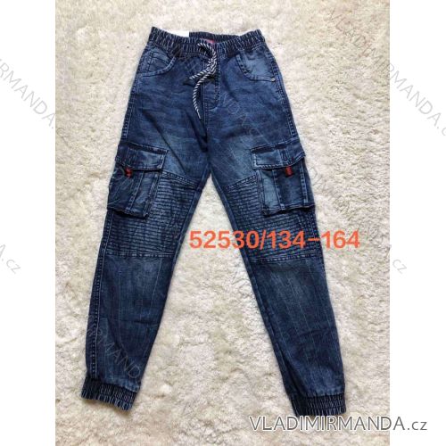 Kalhoty rifle jeans dorost chlapecké (134-164) SEAGULL SEA2152530