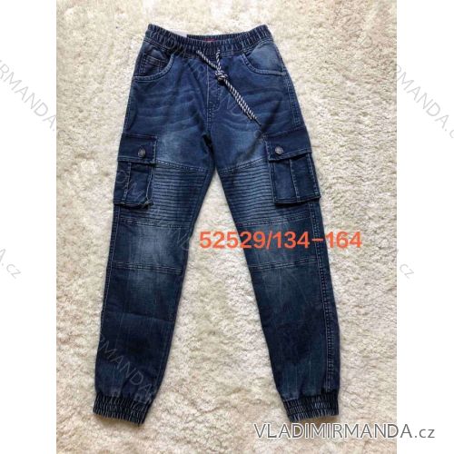 Kalhoty rifle jeans dorost chlapecké (134-164) SEAGULL SEA2152529