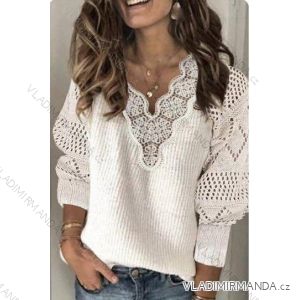 Women's Long Sleeve Sweater (S / M ONE SIZE) ITALIAN FASHION IMWA216590