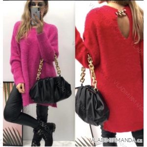 Knitted dress warm long sleeve women (S / M / L ONE SIZE) ITALIAN FASHION IMWA201067