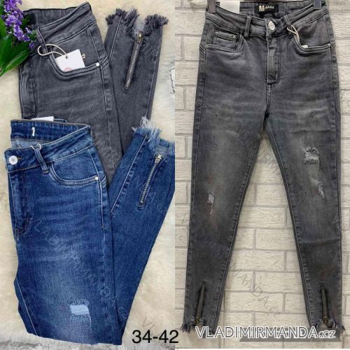 Rifle jeans dlouhé dámské (34-42) JEANS JAW216814