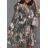 Women's Long Sleeve Dress (S / M ONE SIZE) ITALIAN FASHION IMWG216877