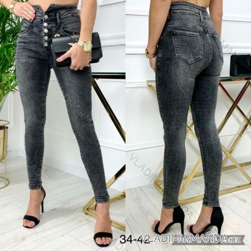 Rifle jeans dlouhé dámské (34-42) JEANS JAW216814