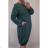 Long Sleeve Dress, Oversized (XL / 2XL ONE SIZE) ITALIAN FASHION IMS21304