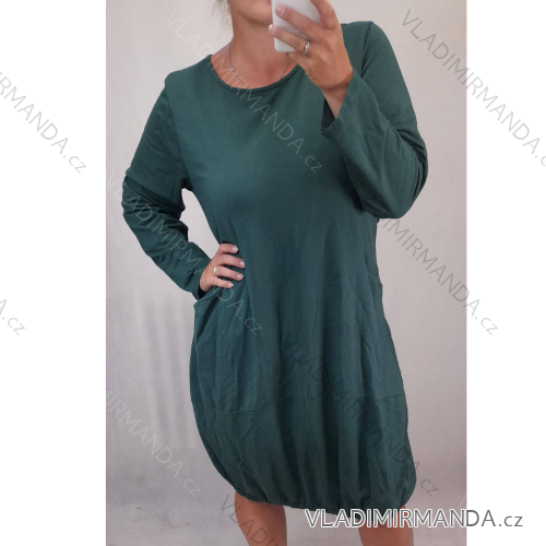 Long Sleeve Dress, Oversized (XL / 2XL ONE SIZE) ITALIAN FASHION IMS21304