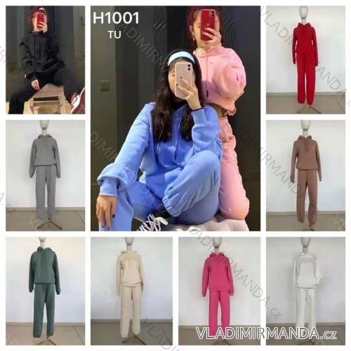 Women's Sweatshirt & Tracksuit Set (S / M ONE SIZE) ITALIAN FASHION IMR21H1001