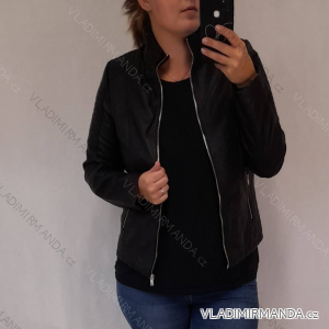 Women's Leatherette Jacket (2x1-5xl) S. West MA19015