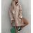 Women's fleece coat (S / M ONE SIZE) ITALIAN FASHION IMM211508