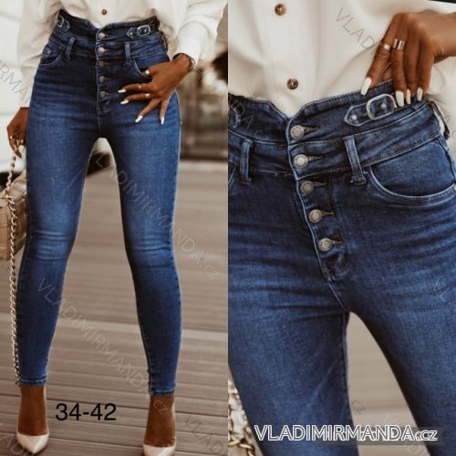 Rifle jeans dlouhé dámské (34-42) JEANS JAW217441