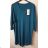 Women's Sweater Long Long Sleeve Knitted Dress (L / XL ONE SIZE) ITALIAN FASHION IM721314