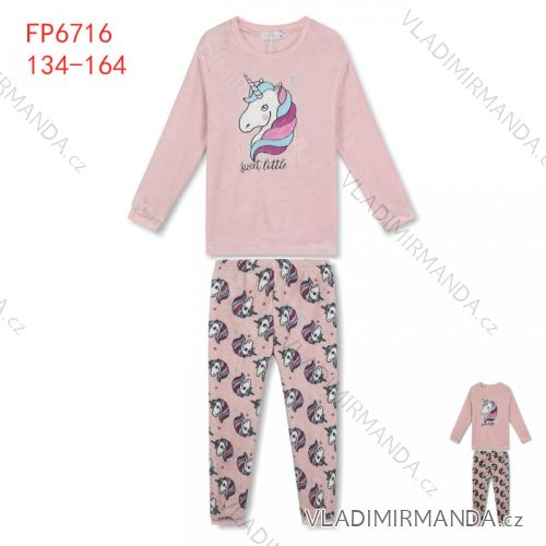 Long Sleeve Pajamas Teen Girl (134-164) KUGO MP1514