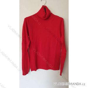 Women's Knitted Long Sleeve Sweater (S / M ONE SIZE) ITALIAN FASHION IM7213402