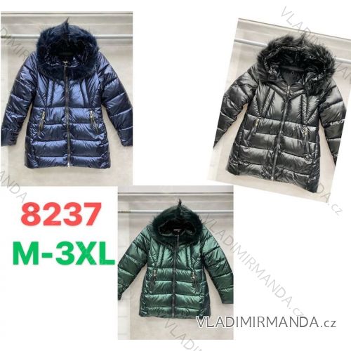 Bunda zimní dámská (M-3XL) POLSKÁ  MÓDA HKW218237