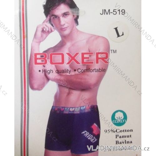 Boxerky trenskoslipy pánské (m-2xl) BOXER JM-519
