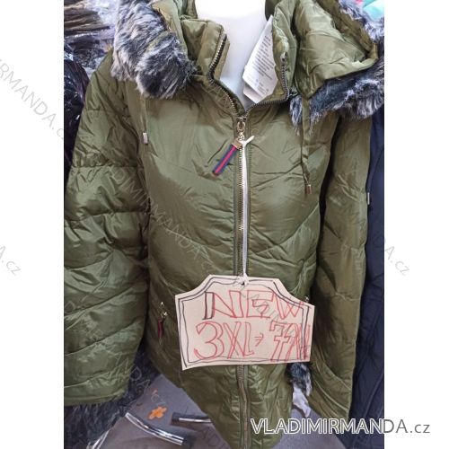 Kabát zimní dámský nadrozměr (3XL-6XL) KaN FASHION MA721KN-1825TO