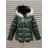Bunda zimní dámská nadrozměr (3XL-7XL) POLSKÁ MÓDA HKW21KN8205TO