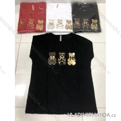 T-shirt short sleeve women's oversized (XL-3XL) TURKISH FASHION TMB21010