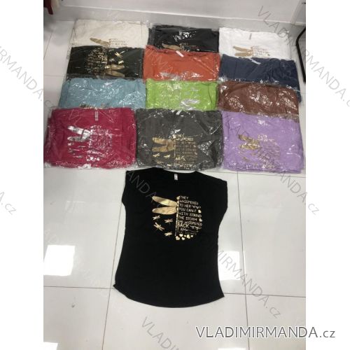 T-shirt short sleeve women's oversized (XL-3XL) TURKISH FASHION TMB21010