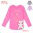 T-shirt with long sleeves teen girls (116-146) KUGO ML7225